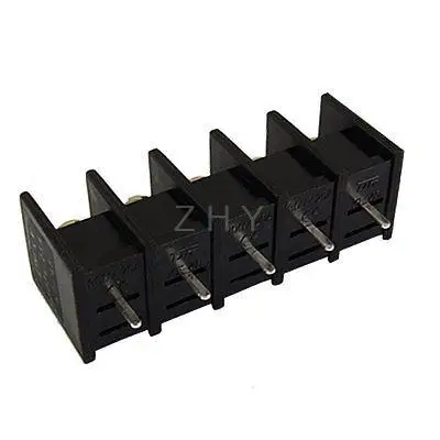 

5 Pcs 5 Pin PCB Screw Terminal Block Connector 300V 25A 9.5mm Pitch
