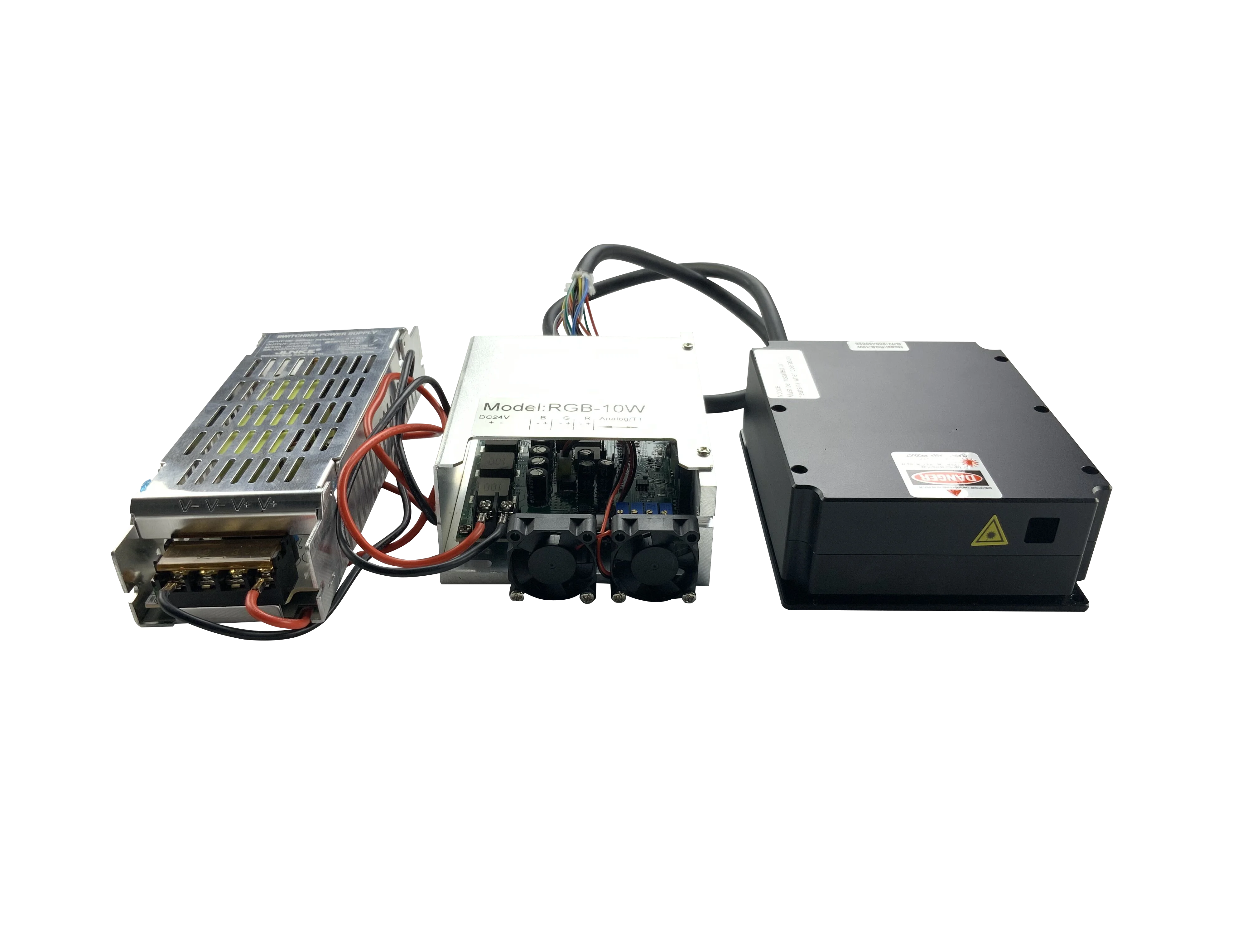 8 Вт 8000 МВт RGB 12 В Вход 5 в TTL аналоговая модуляция интегрированный полный цветной