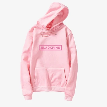 

2019Frauen BLACKPINK Brief Drucken Hoodies Sweatshirts Harajuku Beiläufige Lose Übergroße Pullover Streetwear Unisex Koreanische