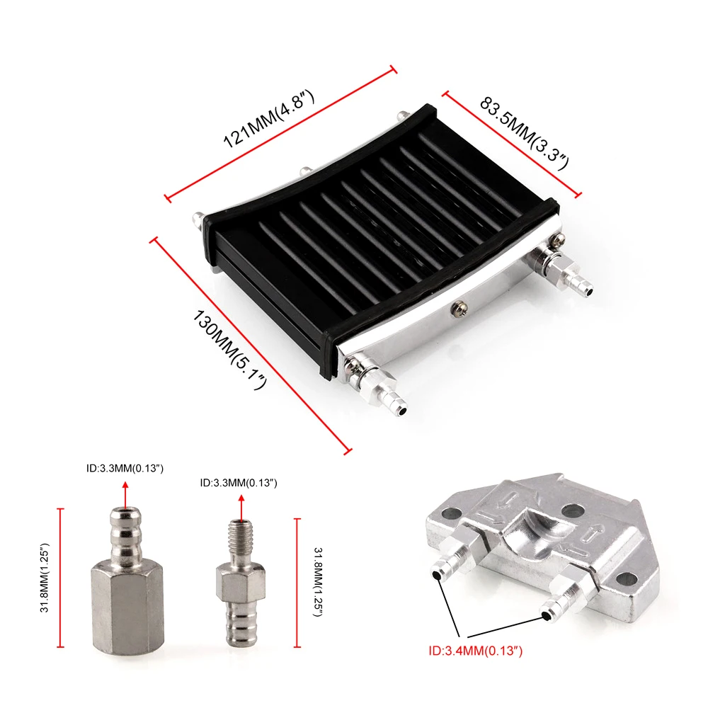 Motorcycle Oil Cooling Cooler Radiator Oil Cooler Set For 50 70 90 110 125 140cc Dirt Bike Monkey Bike DAX Pocket Bike ATV Motor Motorcycle Oil Cooling Cooler Radiator Oil Cooler Set For 50 70 90 110 125 140cc Dirt Bike Monkey Bike DAX Pocket Bike ATV Motor
