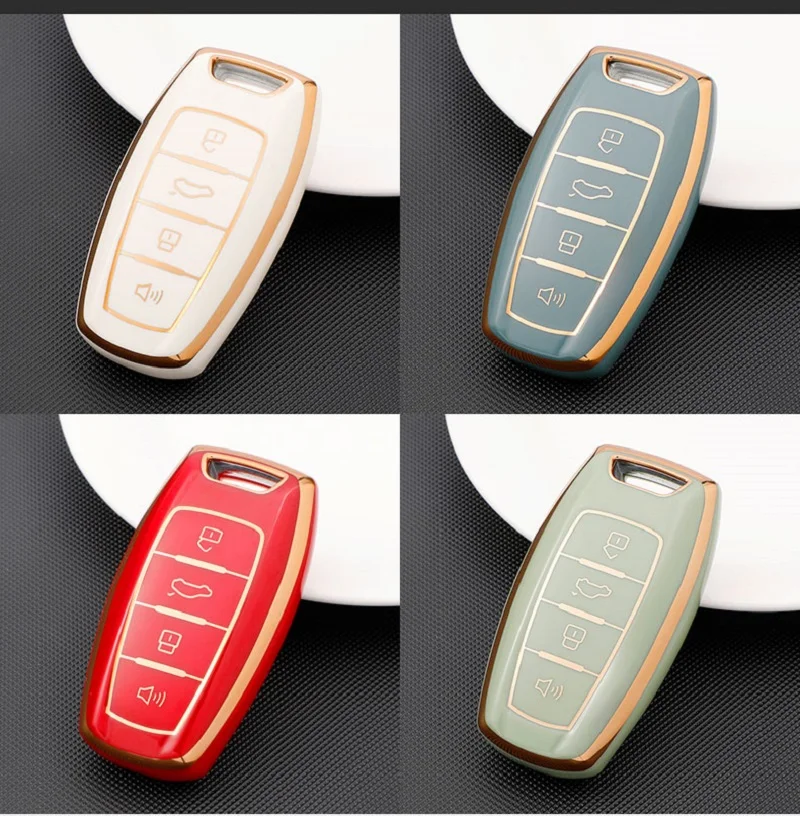 Nuova copertura della cassa chiave dell'automobile di TPU per la grande muraglia Haval/Hover H6 H7 H4 H9 F5 F7 H2S supporto Shell Fob accessori Auto Smart Protect - Ha0662230236044e5af862a23ad34550bs