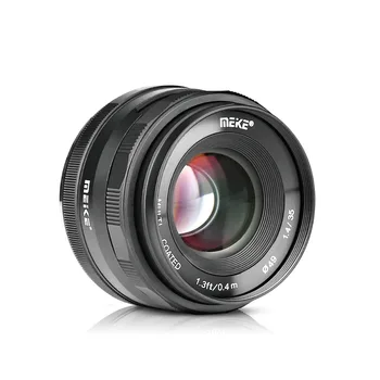 

Meike 35mm f1.4 Large Aperture Manual Focus Lens APS-C for Nikon J1 J2 J3 J4 J5 J6 V3 Mirrorless Cameras