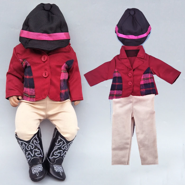 43 см, одежда для защиты от солнца для новорожденных, Детская кукла, одежда 18 дюймов, американская OG, кукольная куртка для девочек - Цвет: A10