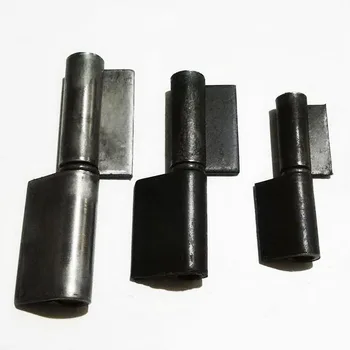 

Detachable welded hinge Thickened heavy iron hinge 3 4 5 inch flag shaped industrial detachable door shaft