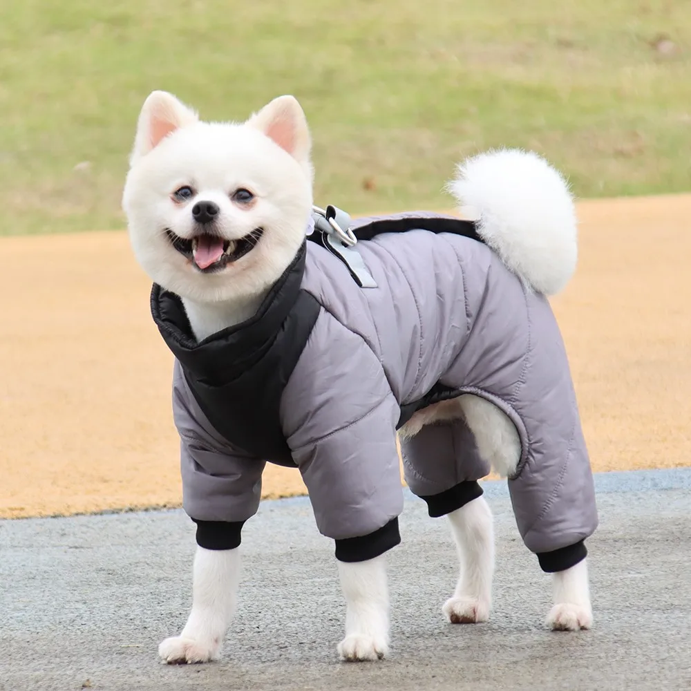 inverno roupas de cachorro pequeno cachorro quente jaqueta casacos chihuahua francês bulldog macacão roupas para pequenos cães médios prova dwaterproof água