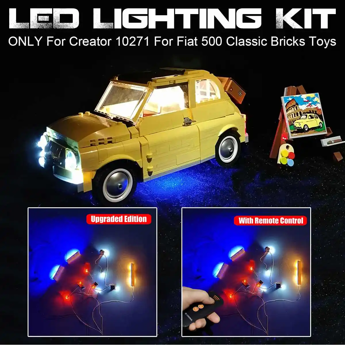 lego fiat 500 abarth