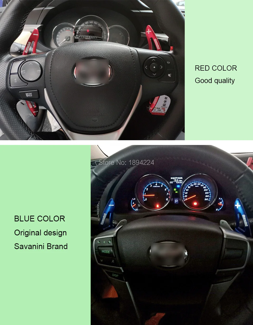 2 шт. Высокое качество Алюминиевый автомобиль рулевое колесо сдвиг Paddle Shifter расширение для Toyota Camry 2012