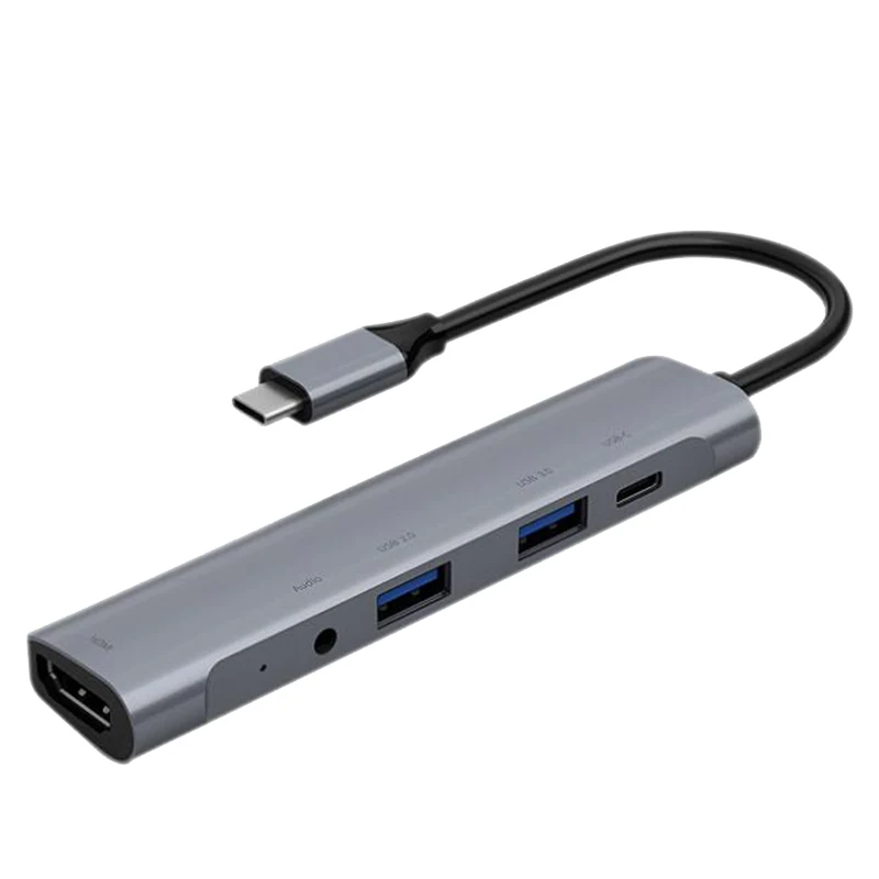 60 Вт Быстрая зарядка USB C концентратор типа для мульти 3 0 HDMI адаптер док станция Pro