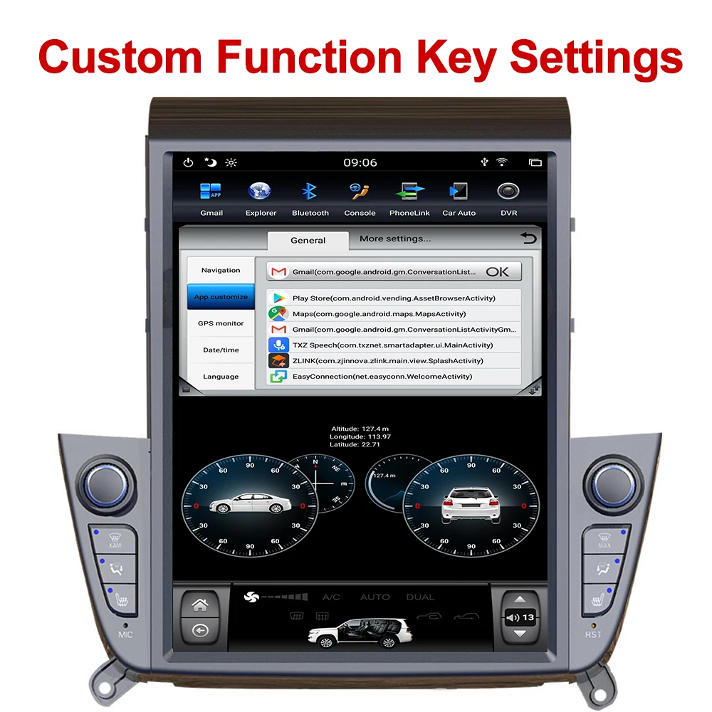 YAZH 12," ips авто радио дисплей для hyundai IX35 с Android 8,1 Восьмиядерный 4 Гб ram Bluetooth 5,0 Carplay DSP SWC