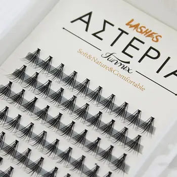

120 Encrypted Grafted Eyelashes Silk Black False Eyelashes Single Soft Natural False Eyelashes Eye Makeup Tool