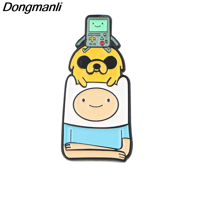 P4341 Dongmanli Anime Аватар The Last Airbender Рисунок металл Эмаль Pins куртка Pin отворот брошь