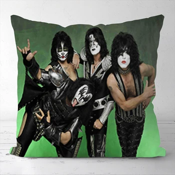 

Custom KISS Decorative Pillowcase Boog Elliot Open Square Zippered Pillow Cases Cover (One Side)2020-06-11-17