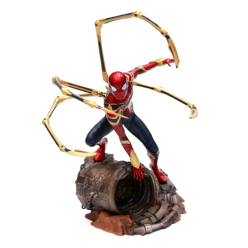 

18cm Avengers Super Hero Spider man PVC Action Figure toys SpiderMan toys Spider-Man statue Figure Collectible Model Toys gift