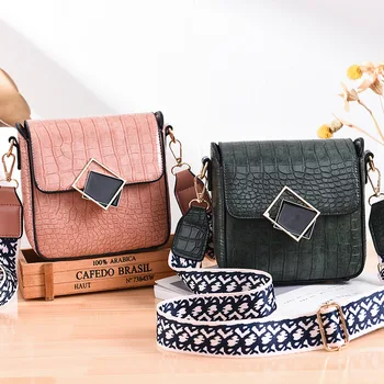 

Fashion Cross Body Bags for Women Classic Crocodile pattern Women Messenger Bags Famous Designer Woman Evening Bags JD05162