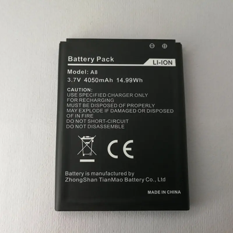 new original Mobile phone battery AGM A8 battery 4050mAh High-quality Three mobile phone accessories Long standby time