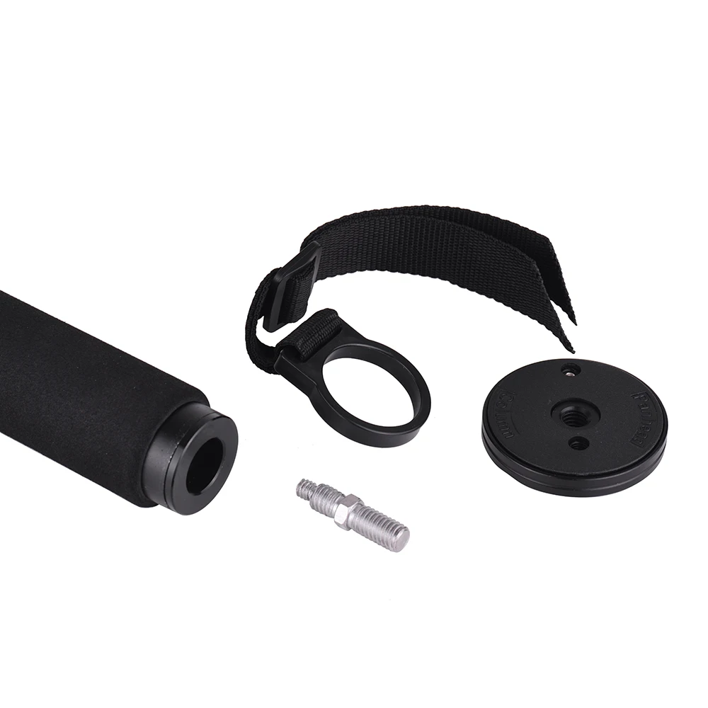 Andoer Aluminum Alloy 4-Section Telescopic Photography Monopod Portable Unipod Holder for DSLR Camera Max Load Capacity 5kg/11lb