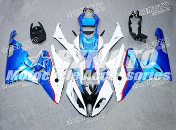 

New ABS Injection Mold Whole Fairings Kit Fit For BMW S1000RR 2015 2016 15 16 bodywork set cool blue white