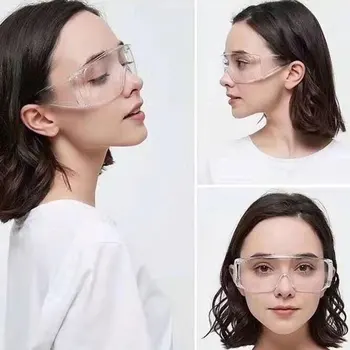 

PC-Safety Glasses Eye Protection Anti-Dust&Shock Goggles Transparent Eyepiece