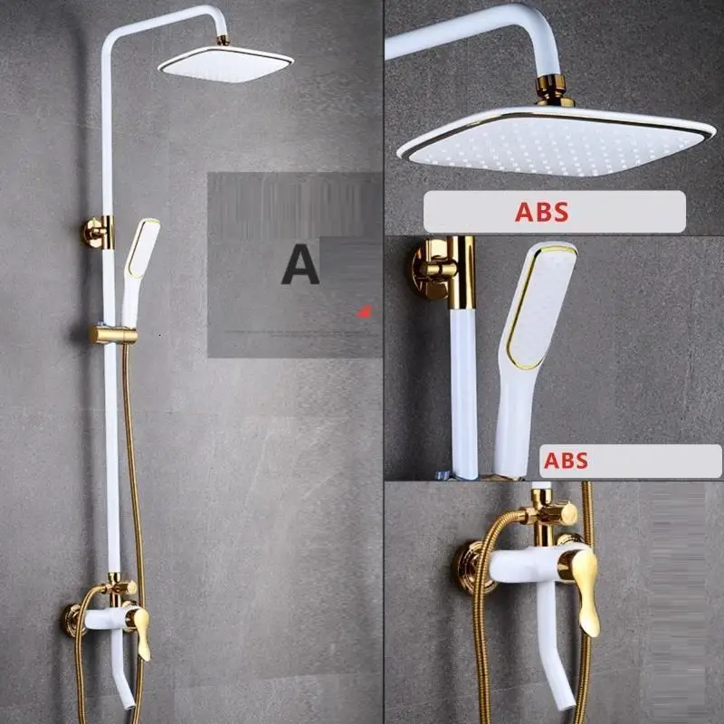 Regadera Prysznic Doccia Conjunto De Dusch система Черный Painel Ducha Douche Do Banheiro Chuveiro Eletrico Душевая система для ванной комнаты