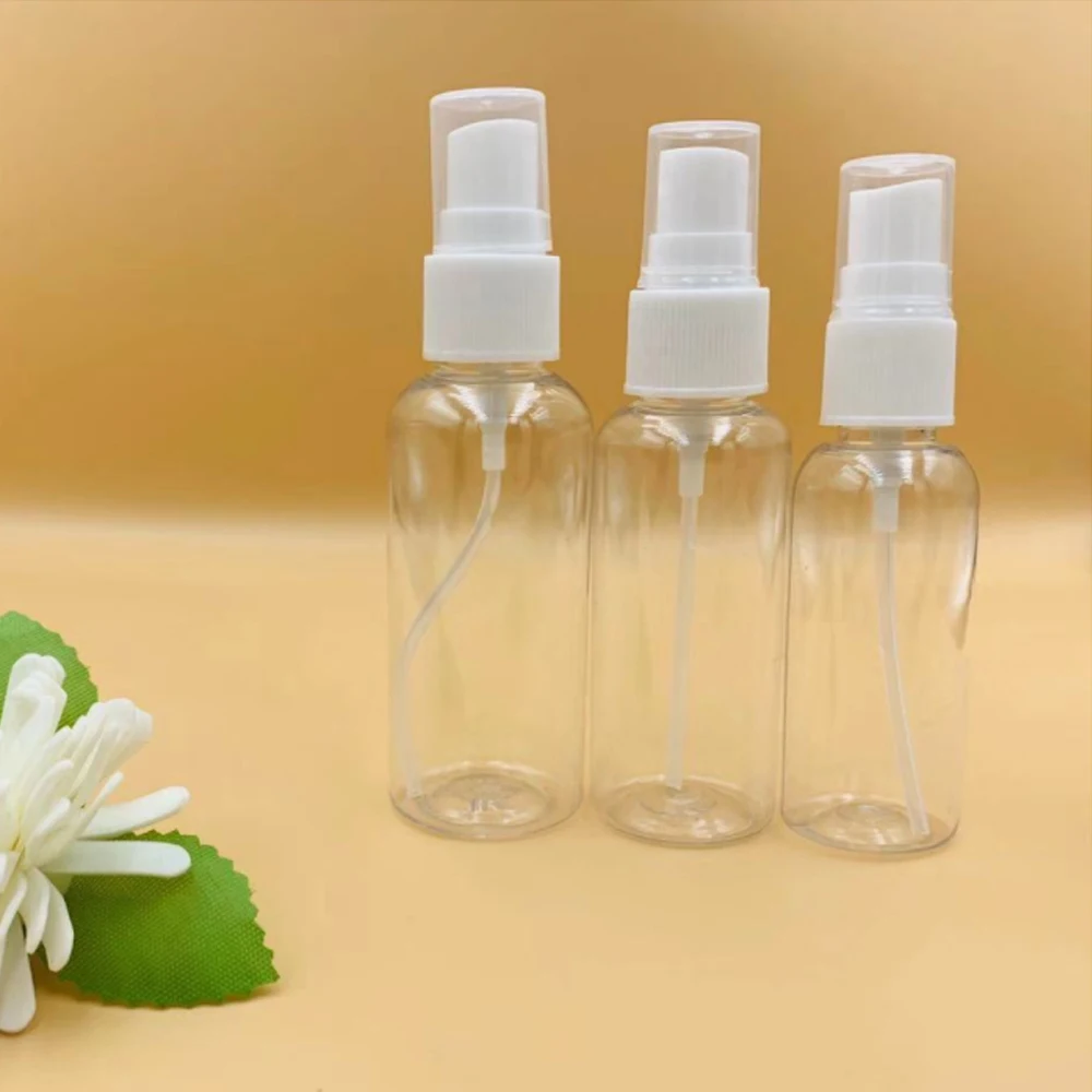 

Portable Transparent Empty Spray Bottle Liquid Refillable Mini Container Atomizer Pump Anti-Virus Emergency Supplies Bottles