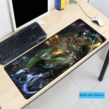 

Large Locking Edge Natural Rubber Optional Mouse Pad for Desk Grande Gaming Mousepad Mat for LOL CSGO Dota 2 Gamer