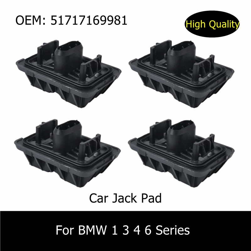 

51717169981 Car Accessories Jack Pad Under Car Support Pad For BMW 1 3 4 6 Series Jack Point Support Plug Lift