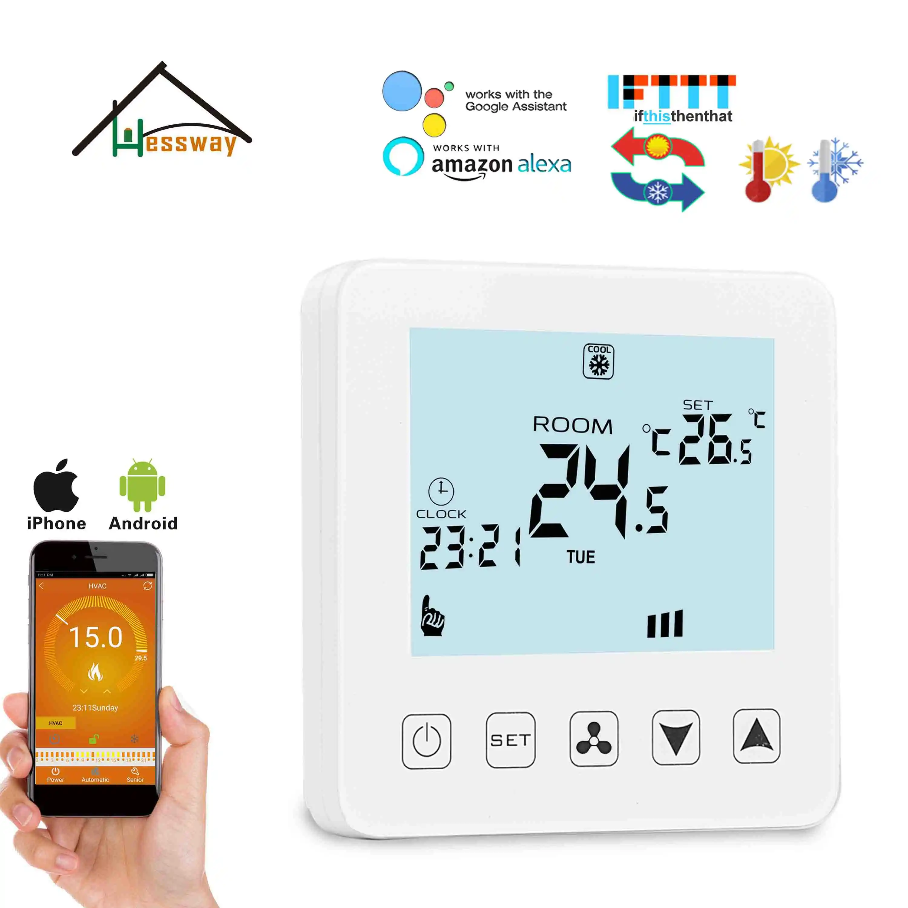 google home air conditioning