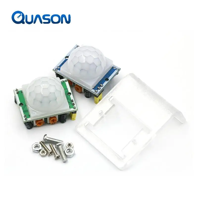 1 pièces HC-SR501 ajuster IR pyroélectrique infrarouge PIR détecteur de mouvement Module pour arduino pour framboise pi kits ► Photo 3/6