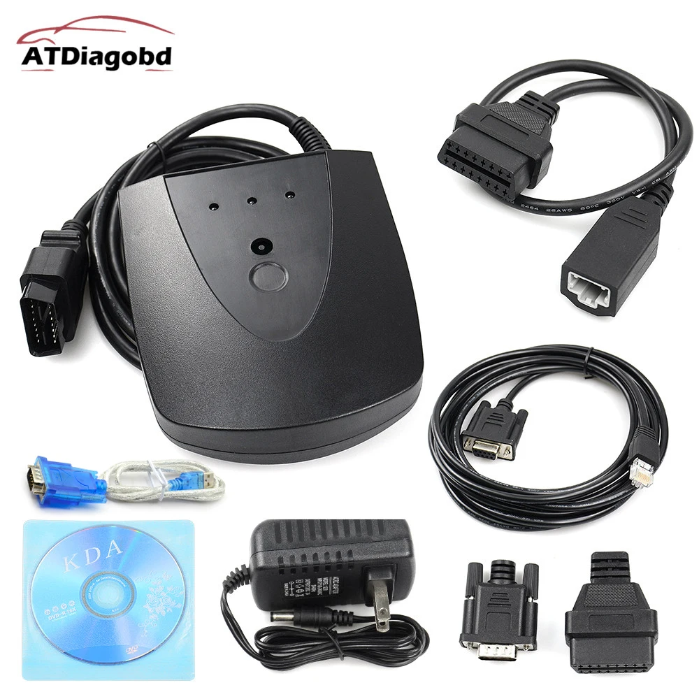 HDS новейшая версия с двойной платой USB1.1 к RS232 OBD2 сканер диагностический