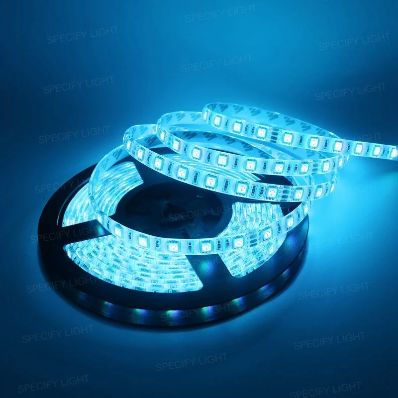 5M 10M 15M 20M RGB LED Stripe Light SMD 5050 IP65 Waterproof RGB Tape DC12V Ribbon Diode Flexible LED Strips Flexible Kit 24 Key Remote Controller (14)