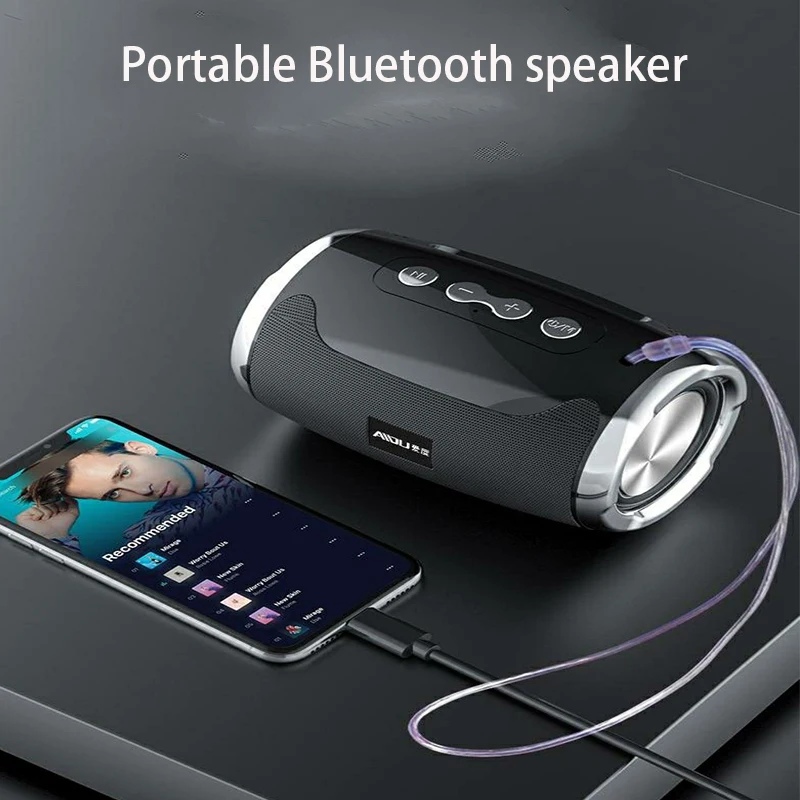 Bluetooth динамик беспроводной объемный сабвуфер Двойная диафрагма тяжелый бас домашний компьютер открытый динамик CC211