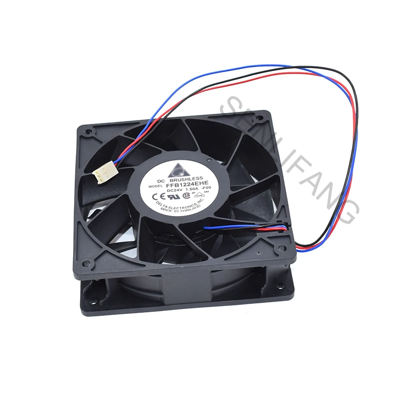 Genuine FFB1224EHE-F00 DC 24V 1.50A 3 Wires Server Square Strong Wind Cooling Fan | Компьютеры и офис