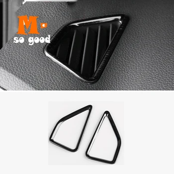 

For Skoda Karoq Car Dashboard Air Outlet Vent Trim Frame Cover Sticker 2018 2017 Stainless Steel Auto Interior Styling Accessory