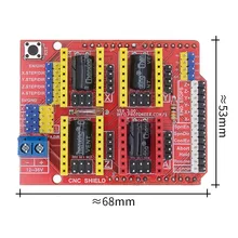 10 шт. cnc щит v3 гравировальный станок/3d принтер/A4988 Плата расширения драйвера