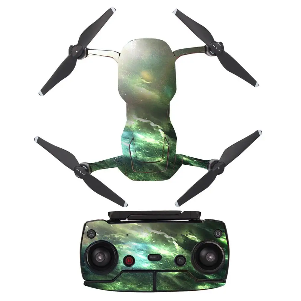 YSDJM-A0131 Супермен ПВХ водонепроницаемая наклейка для DJI MAVIC AIR Drone корпус оболочка защита кожи Квадрокоптер камера Drone Кожа Наклейка s - Цвет: YSDJM-A0131