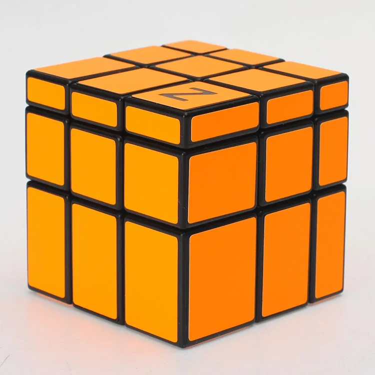 Новинка, зеркальный кубик Z, головоломка 3x3x3, много ярких цветов, закручивающаяся головоломка, Cubo Magico, развивающие игрушки для взрослых детей - Цвет: orange