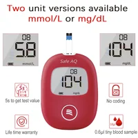 Safe AQ Smart Blood Glucose Meter with Test Strips 2