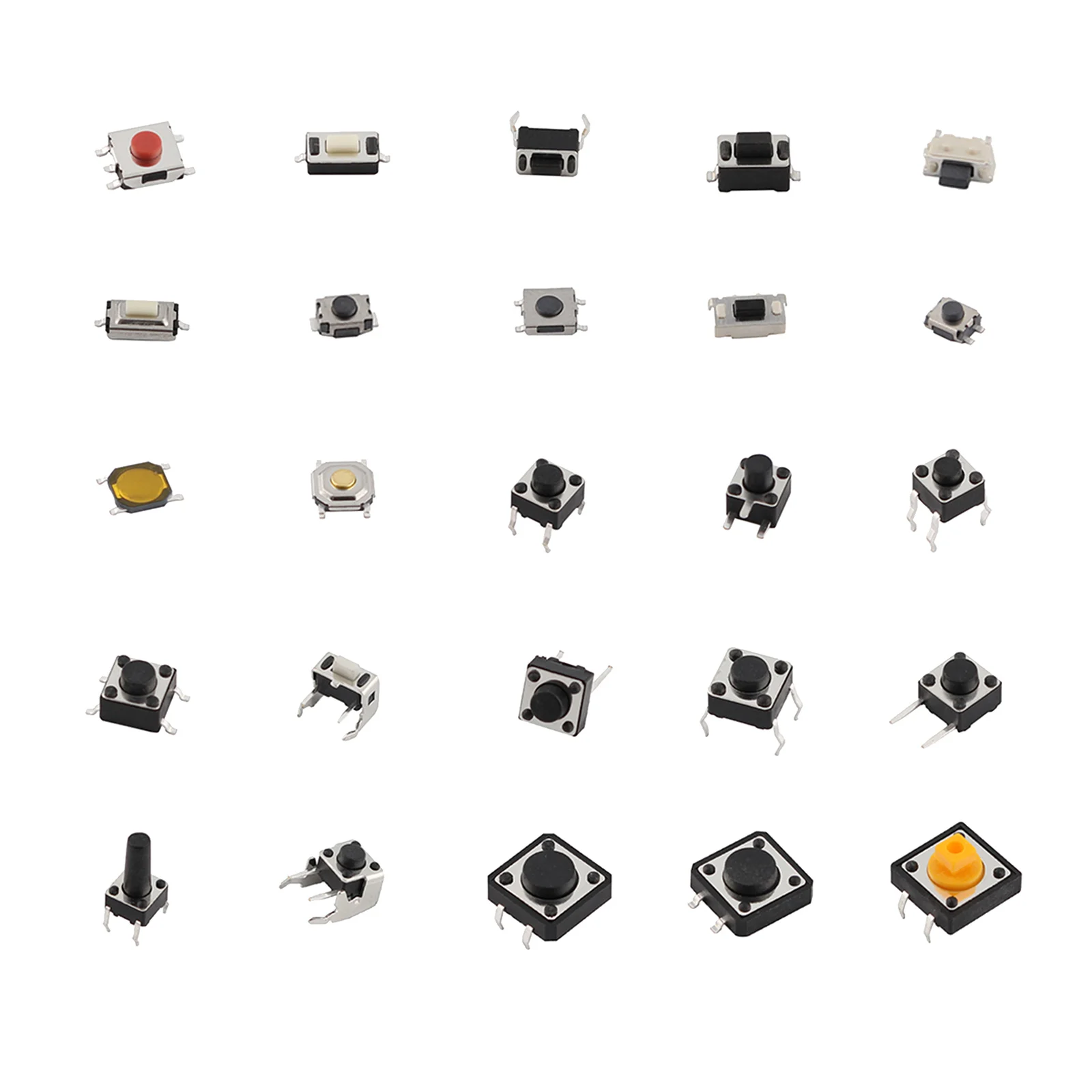 25-Types-Micro-Push-Button-Assorted-Microswitch-Kit-DIY-for-TV ...