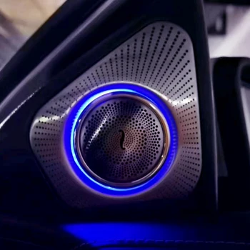 

64 colors Car rotation 3D speaker for Mercedes Benz W177 A Class front side door tweeter upgrade ambient light LED better music