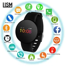 새로운 H8 컬러 스크린 유리 심박수 혈액 산소 IP68 방수 스포츠 시계 블루투스 선물 스마트 팔찌 смарт ч smart watch(China)
