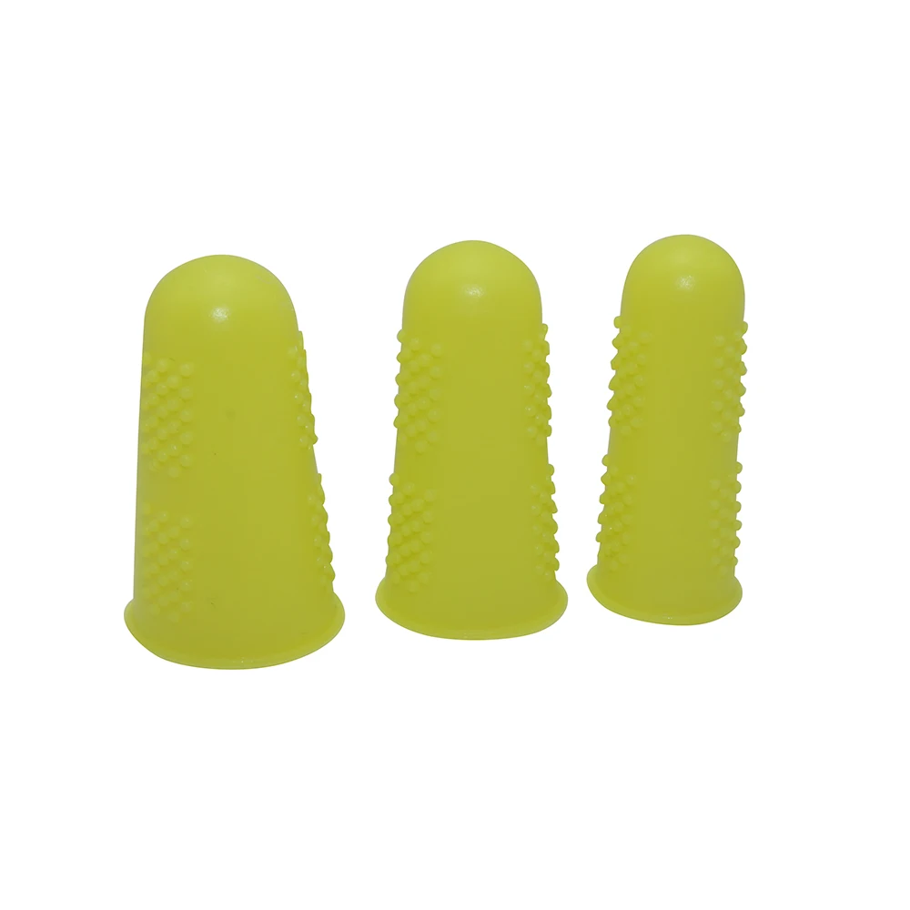 Description Picture 6 of item3 Pcs Multifunctional Fingertips Gloves Latex Rubber Antislip Finger Cutter Protector For Garden Food Cutter Gloves Accessory