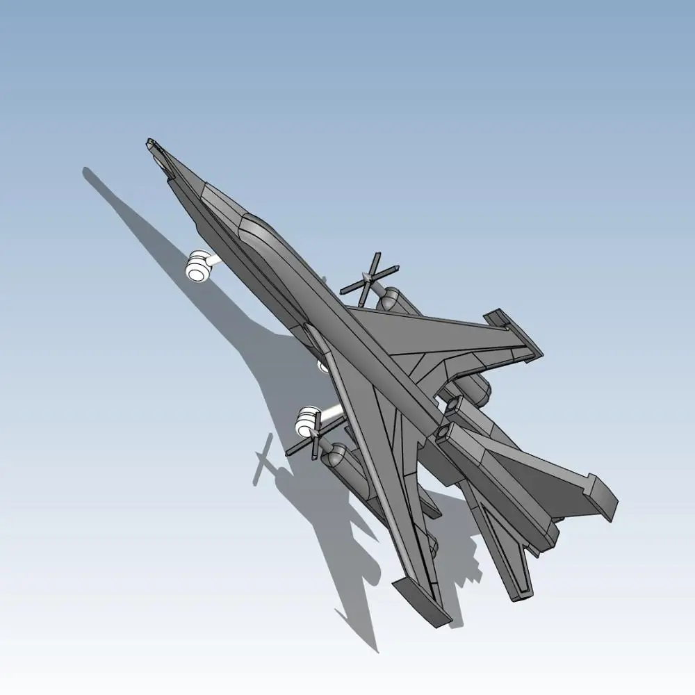  Jet fighter Custom order high quality high precision digital models 3D printing service Classic obj