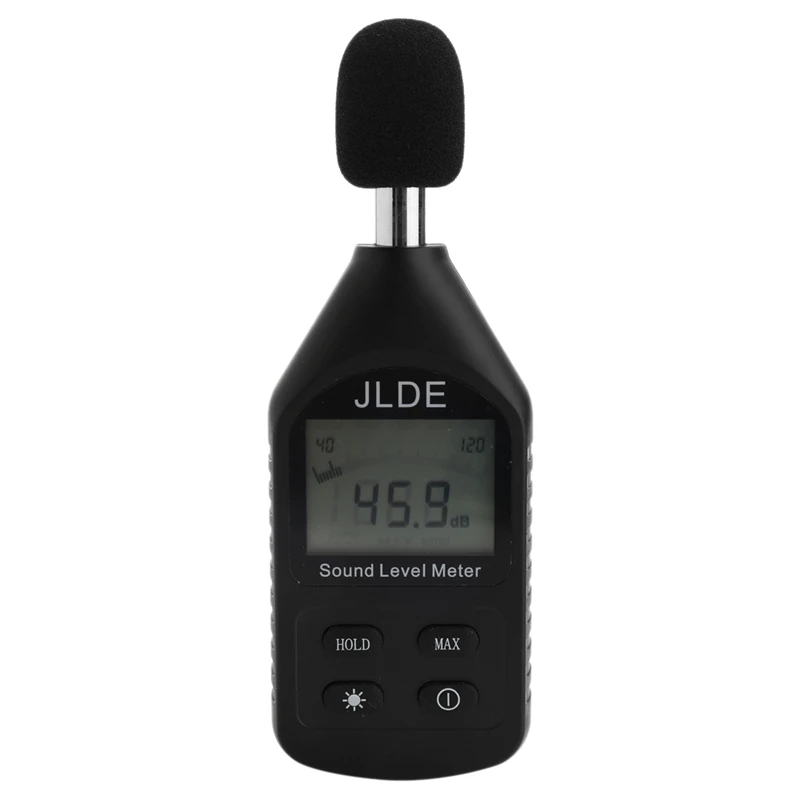 

Clear Digital Noise Detector Monitoring Lcd Backlight Sound Level Meter Mini Lightweight Portable High Accuracy Noise Tester