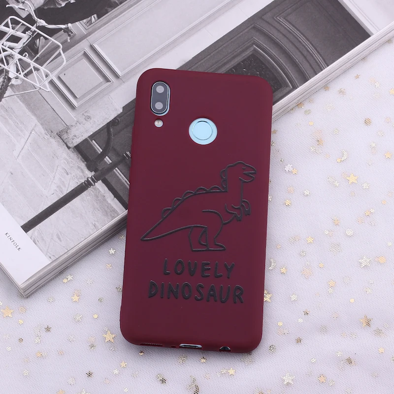 SY-07 Чехол для телефона из ТПУ для Xiao mi Red mi Note 8 7 6 5 Pro 7A 6A S2 mi 9 SE 8 A3 A2 lite 9T K20 CC9 E Cute Baby Dinosaur Hug Cardinal Candy - Цвет: SY-07