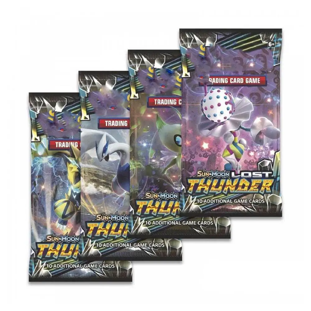Новая 36 Упаковка Pokemon TCG Pokemon Card Pokemon английская карта Sun& Moon Lost Thunder Booster Box