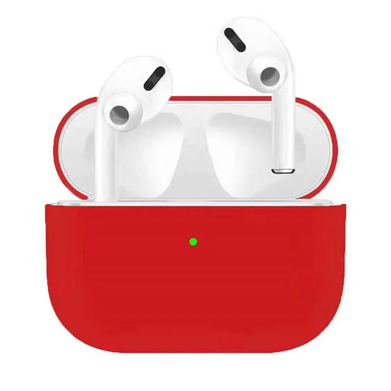 Силиконовый чехол для Airpods Pro беспроводные Bluetooth наушники защитный Air pods 3 Fundas