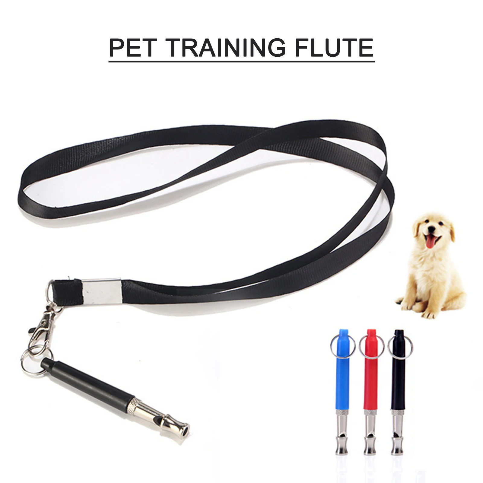 DogWhistlePetTrainingFluteWhistleUltrasonicDogTraining