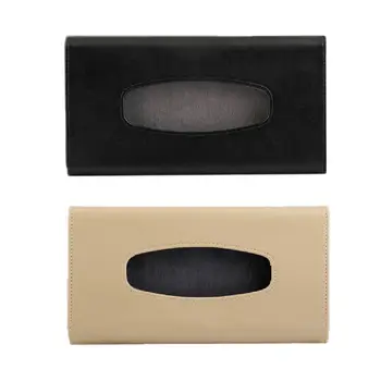 

Car Sun Shade Tissue Holder Seat Back Vehicle Cute Paper Towel Container H4GC