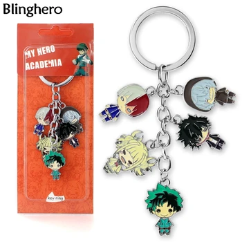 

Blinghero Anime Hero Metal Pendant Keychain Key Chain Personality Keyring Key Holder Gift BH0628