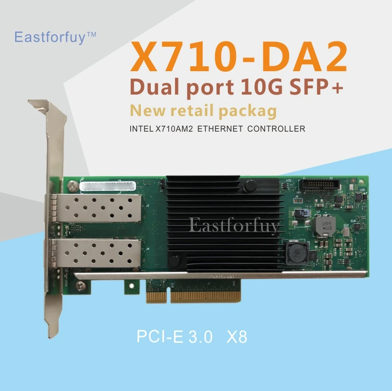 Eastforfuy oem-адаптер для сервера сетевой карты 10G Ethernet с чипом Intel X710BM2 | Компьютеры и